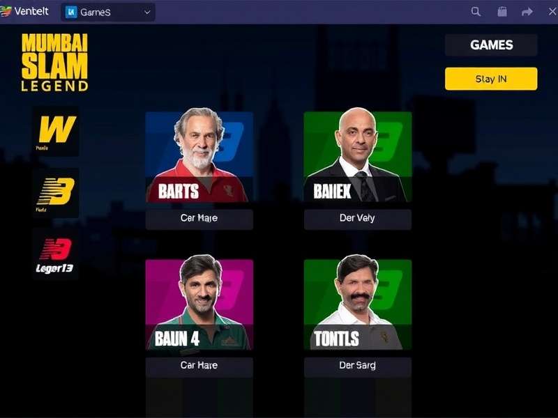 Mumbai Slam Legend - Choose Your Battle Mode Mumbai Slam Legend game modes selection screen